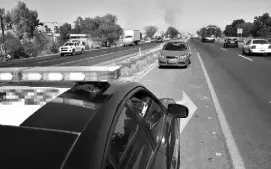  ??  ?? EL ACCIDENTE se registró sobre la carretera Irapuato-abasolo.