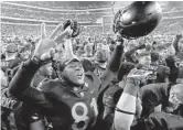  ?? MATT SLOCUM/AP ?? Army’s Ke’Shaun Wells celebrates after the Black Knights earned a 17-10 win over rival Navy Saturday.