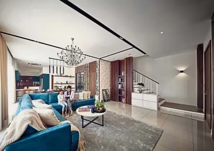  ??  ?? Maxed out: With Gamuda IBS homes, you get quality finishing, spacious layouts, high ceilings, minimal columns and maximum floor space with no awkward corners.