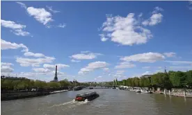  ?? Photograph: Stuart Franklin/Getty Images ?? The poor water quality in the Seine is being taken seriously by Team GB and the Paris 2024 organisers.