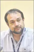  ??  ?? Luis Tadeo López, nuevo jefe de vista en Puerto Fénix.