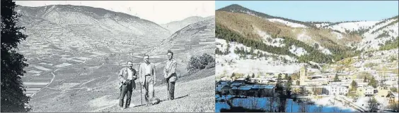  ??  ?? Des ‘Toustou’ dans les champs de lentilles et Prades aujourd’hui