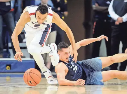  ?? JAMES SNOOK, USA TODAY SPORTS ?? Guard Nigel Williams- Goss (5) leads Gonzaga in scoring with 15.6 points per game and is second in rebounds with 5.7.