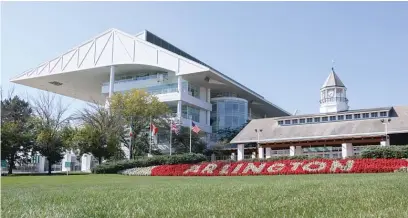  ?? ANTHONY VAZQUEZ/SUN-TIMES ?? The Bears have signed a purchase agreement for the 326-acre site of Arlington Internatio­nal Racecourse.