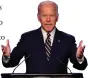  ??  ?? Joe Biden is in line to become the Democratic Party’s nominee