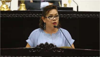  ?? MARIBEL CALDERÓN ?? Tatiana Ángeles: se retomarán las riendas del partido.