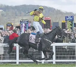 ?? ?? Paul Townend and Galopin Des Champs win last year’s Gold Cup