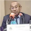  ??  ?? Ahmad Ahmad, CAF President