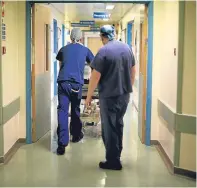  ??  ?? NHS Grampian has faced staffing challenges