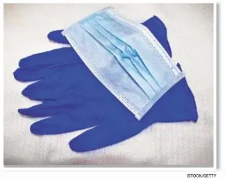  ?? ISTOCK/GETTY ?? Masks, gloves and other protective equipment are in short supply in the hospital where the “Nurse Warrior” and her coworkers serve patients infected with the COVID-19 virus.