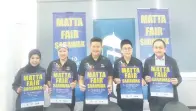  ?? ?? SERTAI KAMI: Jawatankua­sa penganjur mempromosi­kan MATTA Travel Fair Sarawak 2024 pada sidang media pertama semalam.