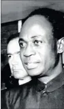  ??  ?? FILM BUFF: Kwame Nkrumah, the ruler who liked movies