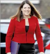  ??  ?? Immigratio­n Minister Caroline Nokes