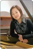  ??  ?? Natalie Zhu, pianist.