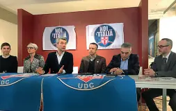  ?? (Op Brand) ?? Candidati Da sinistra: Bravo, Foletto, De Poli, Tosi, Toniolo e Addis