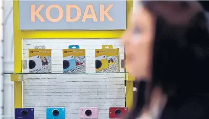  ?? DAVID BECKER GETTY IMAGES FILE PHOTO ?? Kodak has spent much of the past decade attempting to manoeuvre out of bankruptcy and into new business areas.