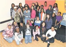  ??  ?? VS
LEFT
Simone Biles visits The Lower Eastside Girls Club in New York City.