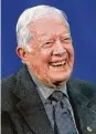  ?? Curtis Compton / AP file ?? Former President Jimmy Carter said last month: “I just want to keep the whole world at peace.”