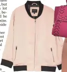  ?? NORDSTROM ?? At $109, the Rebel Wilson X Angels signature bomber jacket features zipper pockets and embroidery on the back.