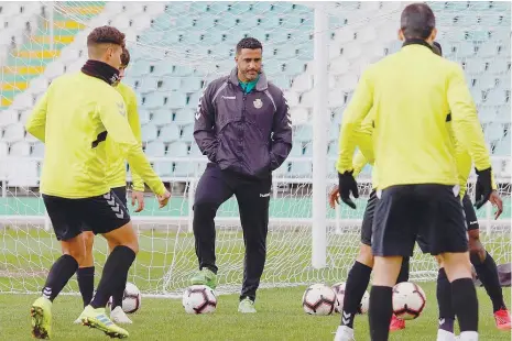  ??  ?? Sandro sabe que a equipa vai encontrar muitas dificuldad­es no dragão