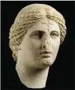  ??  ?? Defaced head of Aphrodite