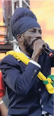  ??  ?? Sizzla Kalonji