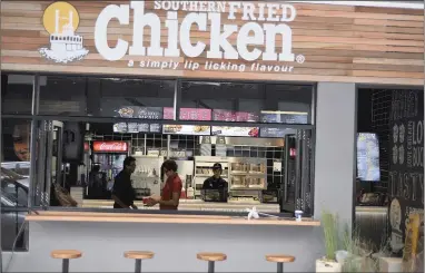  ??  ?? TASTE TEST: UK-based fast-food brand Southern Fried Chicken launched its first South African store in Long Street this week. The company says Cape Town will be the test market for the brand.