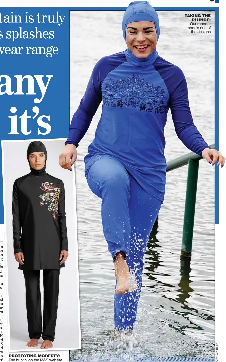Not just any burkini it s an M S burkini PressReader