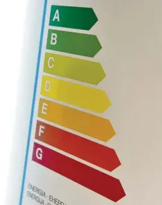  ?? Foto: dpa ?? Bislang stand auf Kühlschrän­ken und Waschmasch­inen oft die Energiekla­sse „A+++“. Das soll sich nun ändern. Ab 2020 gibt es nur noch „A“bis „G“.