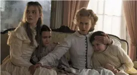  ??  ?? Elle Fanning and Nicole Kidman in a scene from The Beguiled