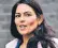  ??  ?? MI5 chiefs said reports suggesting they did not have a strong relationsh­ip with Priti Patel were ‘simply untrue’