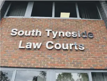  ??  ?? The case was heard at South Tyneside Magistrate­s’ Court.