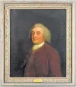  ??  ?? The portraits of John Stafford and Barbara Tatton, by Derby painter Joseph Wright, were previously in private collection­s but are now on display in The Old Sunday School