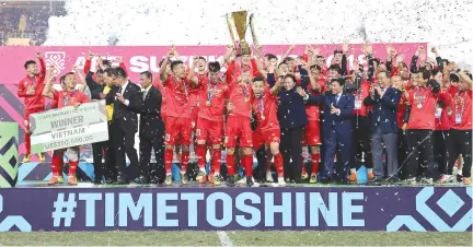  ?? AFF SUZUKI CUP WEBSITE ?? VIETNAM is the 2018 AFF Suzuki Cup champion.
