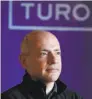  ?? Lea Suzuki / The Chronicle ?? CEO Andre Haddad says Turo has 6 million users.