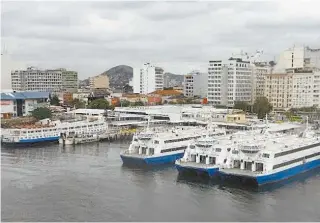  ?? DIVULGAÇÃO / CCR BARCAS ?? O Ministério Público pede que o estado comprove a adoção de medidas para assumir o transporte aquaviário