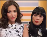  ??  ?? You wore what? Myleene and mother Magdalena