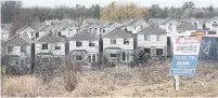  ?? STEVE RUSSELL TORONTO STAR FILE PHOTO ?? Homes in Guelph are among eight cities in Ontario, which also includes Hamilton, targeted for purchase by Core Developmen­t Group. The developer plans use the homes as rental properties.