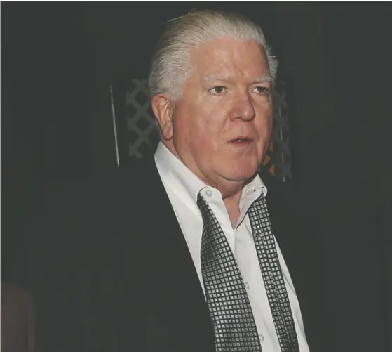  ?? Gett y Imag es / files ?? Former Maple Leafs general manager Brian Burke has released a book, Burke’s Law, discussing his lifetime in hockey.