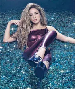  ?? Jaume de Laiguana ?? Shakira, en una imagen para el álbum ‘Las mujeres ya no lloran’.