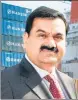  ?? MINT ?? On Sunday, Adani announced a deal to buy a controllin­g stake in Holcim’s India assets.