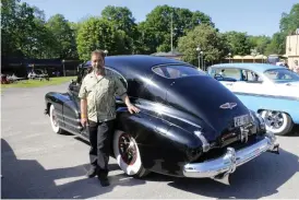  ??  ?? BUICK SPECIAL SEDAN 1948. ”Den här bilen har nog rullat hela sitt liv”, berättar Roland Irle, ägaren.