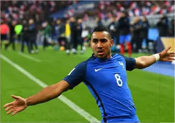  ?? (Photos AFP) ?? Payet a encore été décisif avec ce maillot bleu.