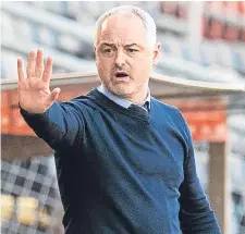  ??  ?? Dundee United manager Ray McKinnon.