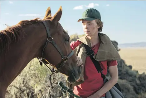  ?? A24 ?? Go along for the ride with actor Charlie Plummer and Starsky the horse as they bond in the lovely Lean on Pete.