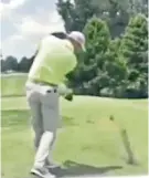  ??  ?? Driving rage: Sergio Garcia attacks the tee-box in Memphis on Sunday