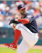  ?? TONY DEJAK/ASSOCIATED PRESS ?? Indians starter Corey Kluber tied a franchise record with his fourth consecutiv­e game with double-digit strikeouts.