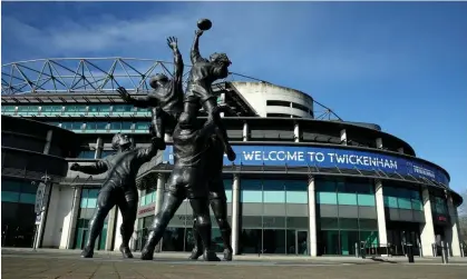  ?? Rogers/Getty Images ?? Twickenham executives have been accused of not been properly engaging in discussion­s with Championsh­ip clubs. Photograph: David