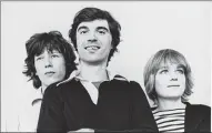  ?? Contribute­d photo / ?? Talking Heads frontman David Byrne, center, with Chris Frantz and Tina Weymouth.