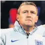  ??  ?? SO HANDY FOR AIDY Boothroyd happy with squad